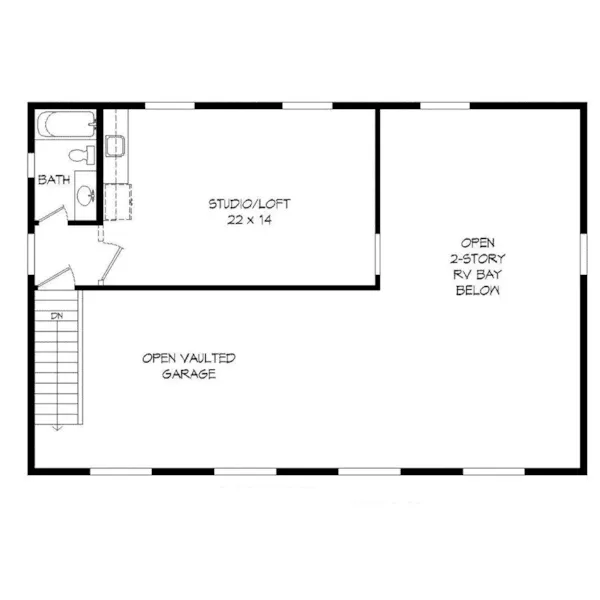 Building Plans Project Plan Second Floor 142D-7545