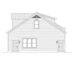 Building Plans Left Elevation -  142D-7547 | House Plans and More