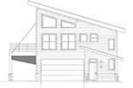 Lake House Plan Right Elevation - 142D-7581 | House Plans and More