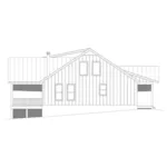 Cabin & Cottage House Plan Left Elevation - 142D-7587 - Shop House Plans and More