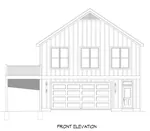 Waterfront House Plan Front Photo 01 - 142D-7706 | House Plans and More