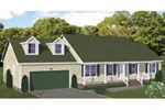 Traditional House Plan Front of House 143D-0003