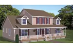 Country House Plan Front of House 143D-0009