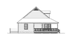 Southern House Plan Left Elevation - Gerianne Country Ranch Home 143D-0011 - Search House Plans and More