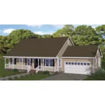 Country House Plan Front of House 143D-0012