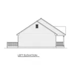 Ranch House Plan Left Elevation - 143D-0015 - Shop House Plans and More