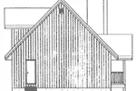 Vacation House Plan Rear Elevation - Keystone Trail A-Frame Home 144D-0001 - Search House Plans and More
