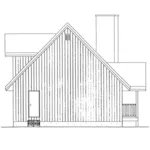 Rustic House Plan Rear Elevation - Keystone Trail A-Frame Home 144D-0001 - Search House Plans and More