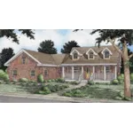 Country House Plan Front of House 144D-0003