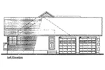 Country House Plan Left Elevation - 144D-0003 - Shop House Plans and More