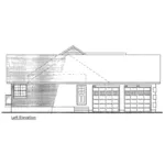 Country House Plan Left Elevation - 144D-0003 - Shop House Plans and More