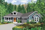 Country House Plan Front of House 144D-0004