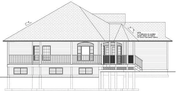 Country House Plan Left Elevation - Elsner Lane Country Home 144D-0005 - Search House Plans and More