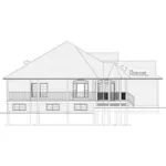 Traditional House Plan Left Elevation - Elsner Lane Country Home 144D-0005 - Search House Plans and More