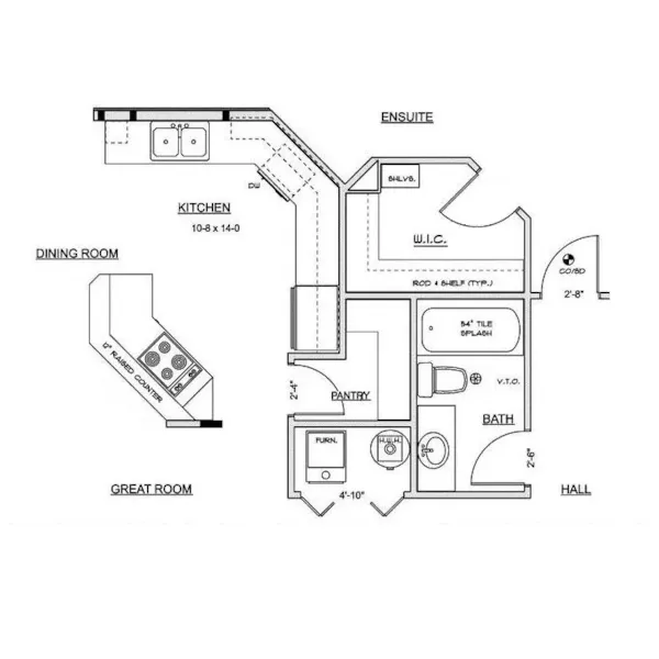 Traditional House Plan Optional Basement - Elsner Lane Country Home 144D-0005 - Search House Plans and More