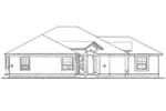 Neoclassical House Plan Left Elevation - 144D-0006 - Shop House Plans and More