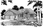 Traditional House Plan Front Image of House - 144D-0007 - Shop House Plans and More