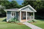 Craftsman House Plan Front Photo 01 - Hidden Cottage Craftsman Home 144D-0013 - Search House Plans and More