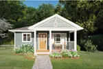 Craftsman House Plan Front Photo 02 - Hidden Cottage Craftsman Home 144D-0013 - Search House Plans and More