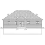 Craftsman House Plan Rear Elevation - 144D-0014 - Shop House Plans and More