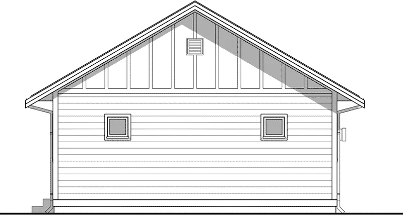 Beach & Coastal House Plan Rear Elevation - 144D-0015 - Shop House Plans and More