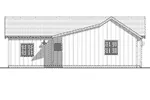 Modern Farmhouse Plan Rear Elevation - Bixby Lane Modern Farmhouse 144D-0017 - Search House Plans and More