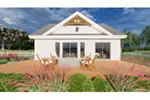 Beach & Coastal House Plan Front of Home - Cobbs Cove Modern Farmhouse 144D-0024 - Search House Plans and More