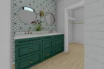 Waterfront House Plan Master Bathroom Photo 01 - Cobbs Cove Modern Farmhouse 144D-0024 - Search House Plans and More