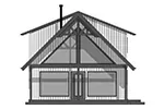 European House Plan Front Elevation - Good Harbor A-Frame Home 144D-0040 | House Plans and More