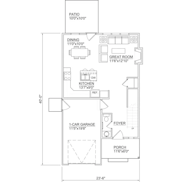 Beach & Coastal House Plan First Floor - 145D-0009 - Shop House Plans and More