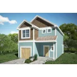 Florida House Plan Front of House 145D-0009