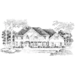 Traditional House Plan Front Image of House - Francis Place Luxury Home 146D-0001 - Search House Plans and More