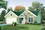 Country House Plan Front of House 147D-0001