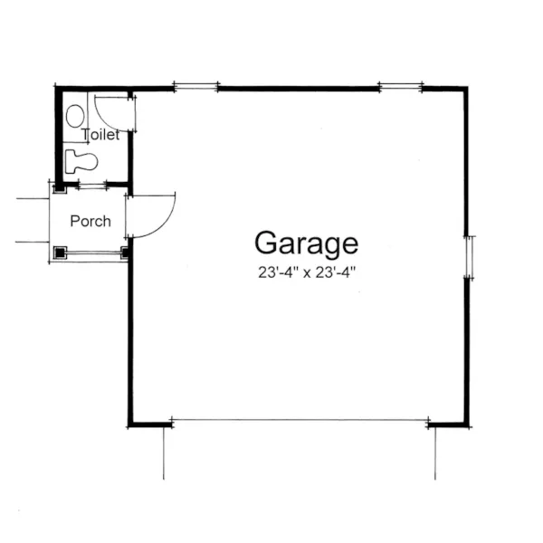 Country House Plan Garage Floor Plan - 147D-0003 | House Plans and More