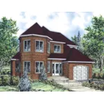 Cabin & Cottage House Plan Front of House 148D-0006