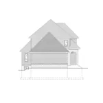 Cabin & Cottage House Plan Left Elevation - Oberlin Bay Traditional Home 148D-0007 - Shop House Plans and More