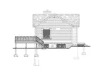 Bungalow House Plan Left Elevation - 148D-0008 - Shop House Plans and More