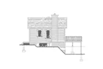 Bungalow House Plan Right Elevation - 148D-0008 - Shop House Plans and More