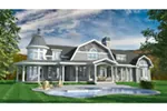 Country House Plan Rear Photo 01 - 148D-0013 - Shop House Plans and More
