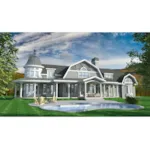 Country House Plan Rear Photo 01 - 148D-0013 - Shop House Plans and More