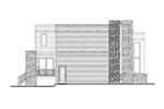 Left Elevation - 148D-0014 - Shop House Plans and More