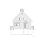 Mountain House Plan Rear Elevation - Tatum Lake Vacation Home 148D-0015 - Shop House Plans and More