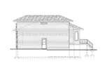 Modern House Plan Right Elevation - 148D-0016 - Shop House Plans and More
