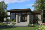 Bungalow House Plan Front of Home - 148D-0017 - Shop House Plans and More