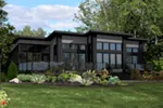 Ranch House Plan Front of House 148D-0018