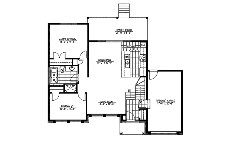 Contemporary House Plan First Floor - Patti Peak Modern Home 148D-0022 - Shop House Plans and More