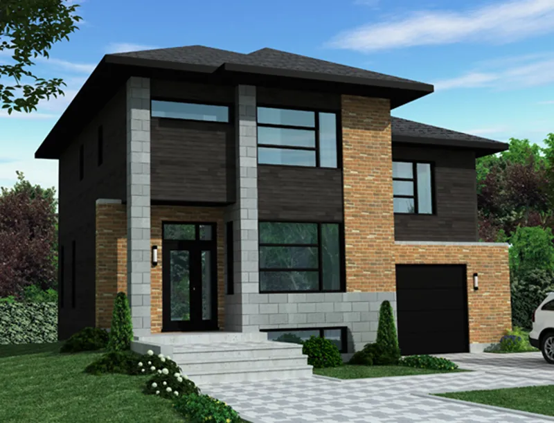 Front of Home - 148D-0023 - Shop House Plans and More