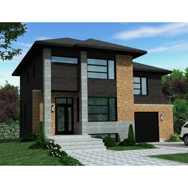 Front of Home - Lavin Modern Home 148D-0023 - Shop House Plans and More