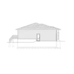 Contemporary House Plan Left Elevation - 148D-0024 - Shop House Plans and More