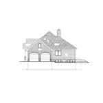 Ranch House Plan Right Elevation - Smithsville Traditional Home 148D-0036 - Shop House Plans and More